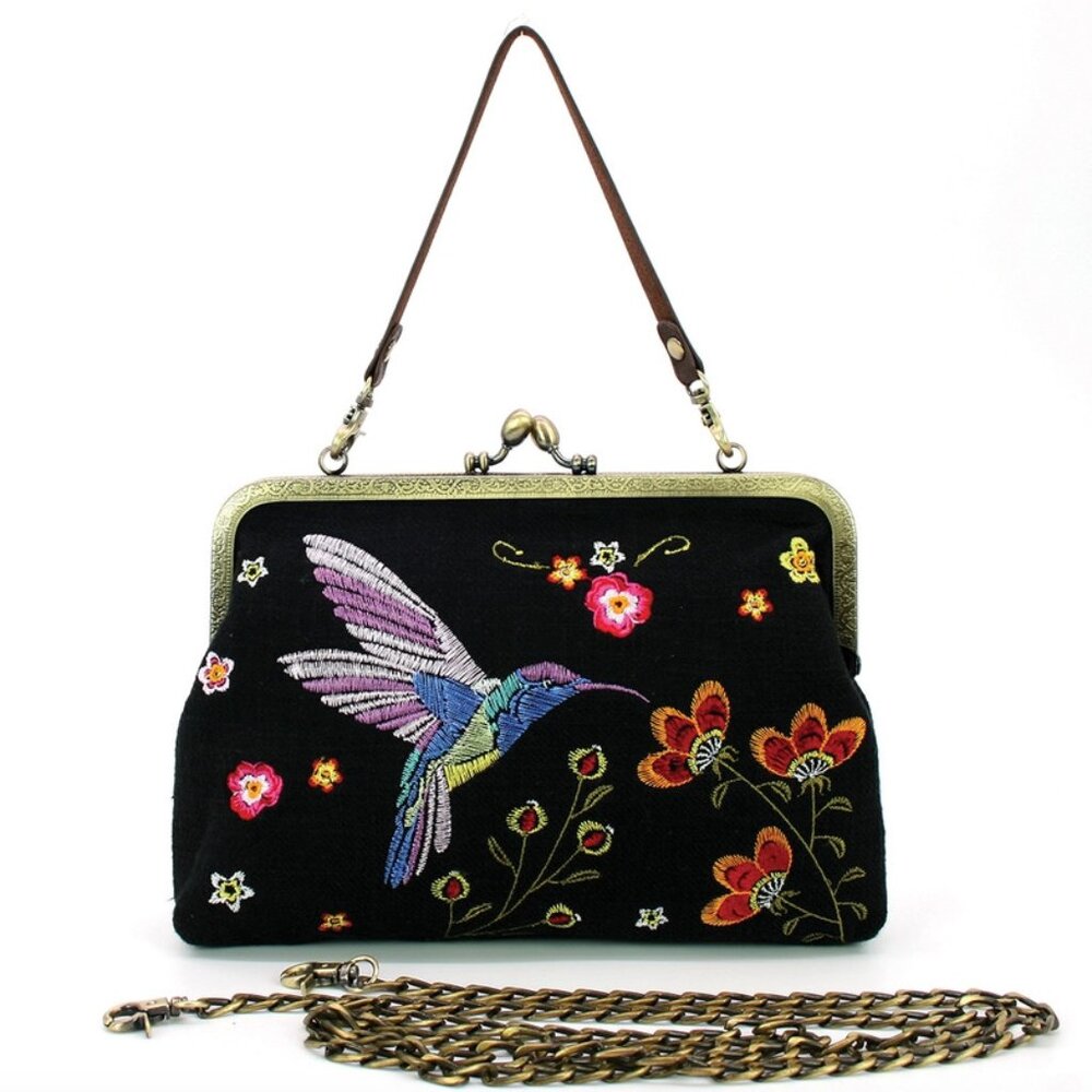 Hummingbird Kisslock Purse